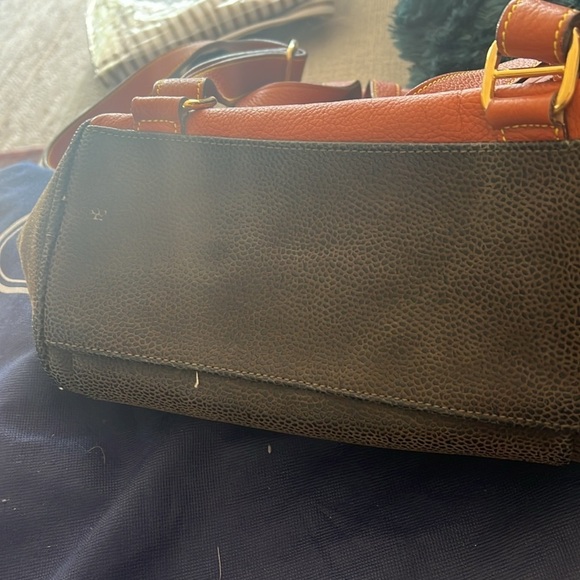 Bric’s small leather backpack